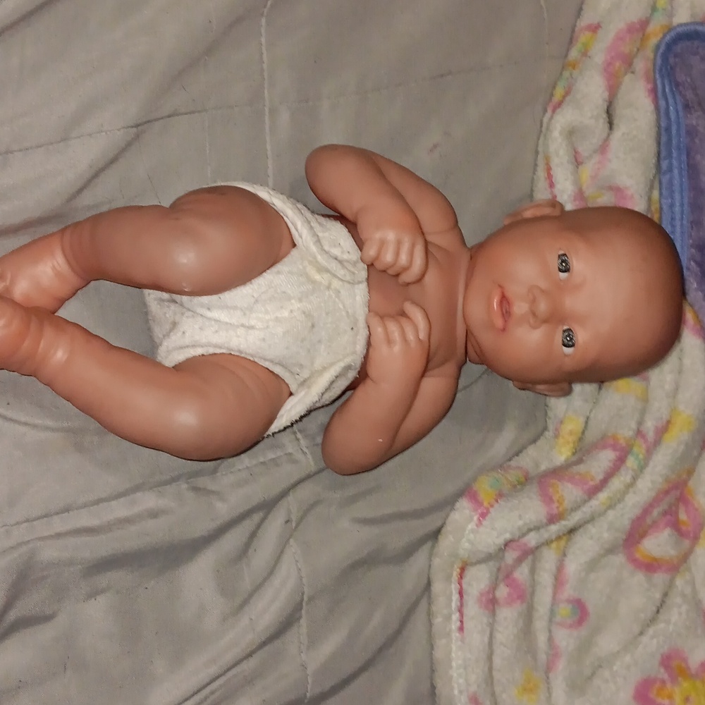 Realistic baby doll